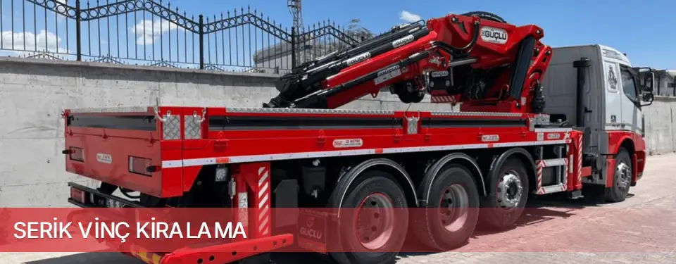 Serik İlçemi Vinç Kiralama